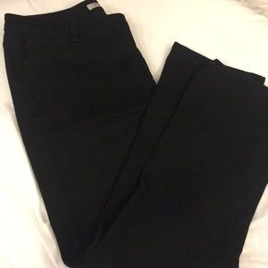 Jones New York jet black jeans size 18w